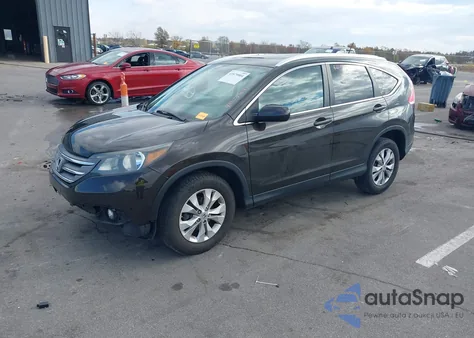 2013 Honda Cr-V Ex-L из США, поврежденный, VIN 5J6RM4H7XDL068244